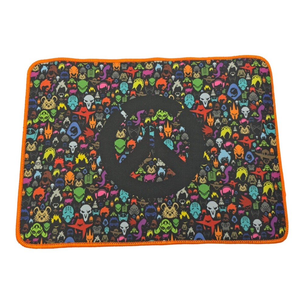 Blizzard Overwatch Cloth Gaming Mouse Pad Stitched Edge Non Slip Rubber Base - Picture 5 of 10